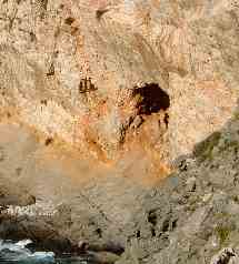 'Archilochos' cave' on Paros island, Greece.
