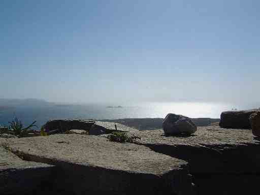 Ancient sanctuary on Paros island, Greece.