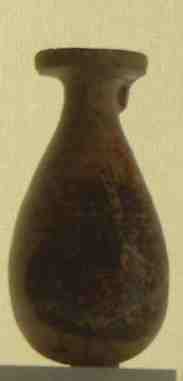 Vase in museum on Paros island, Greece.